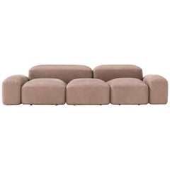 Modular and Customizable Sofa 'Lapis' 060 'many layouts and fabrics available'