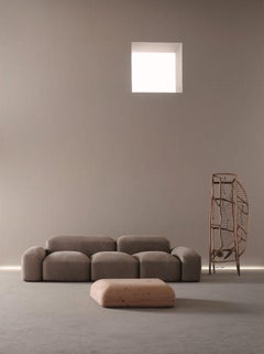 Modulares und anpassbares Sofa 'Lapis' 325 Leder