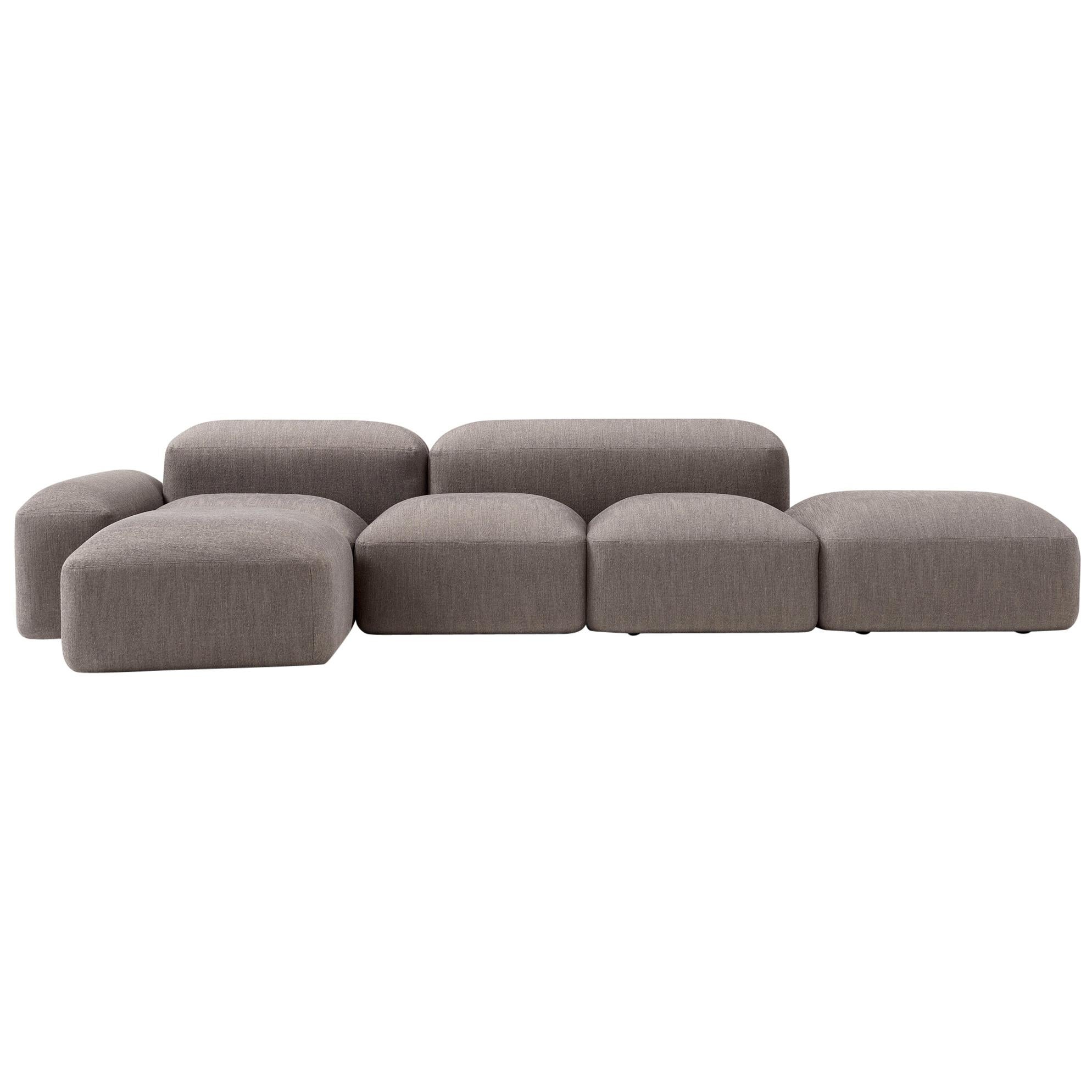 Modulares und anpassbares Sofa „Lapis“ E019