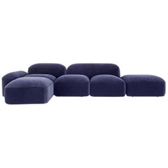Modular and Customizable Sofa 'Lapis' E019