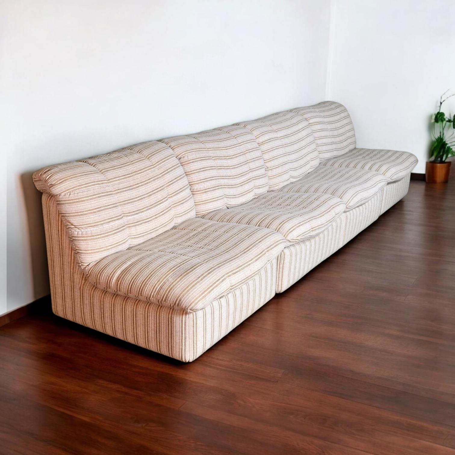 French Modular angle sofa set by Beka, France, 1970s
