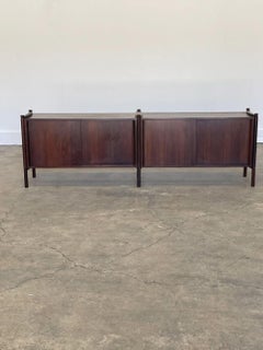 Modular "Archimede" Storage Unit / Credenza in Rosewood by Hirozi Fukuoh, 1962