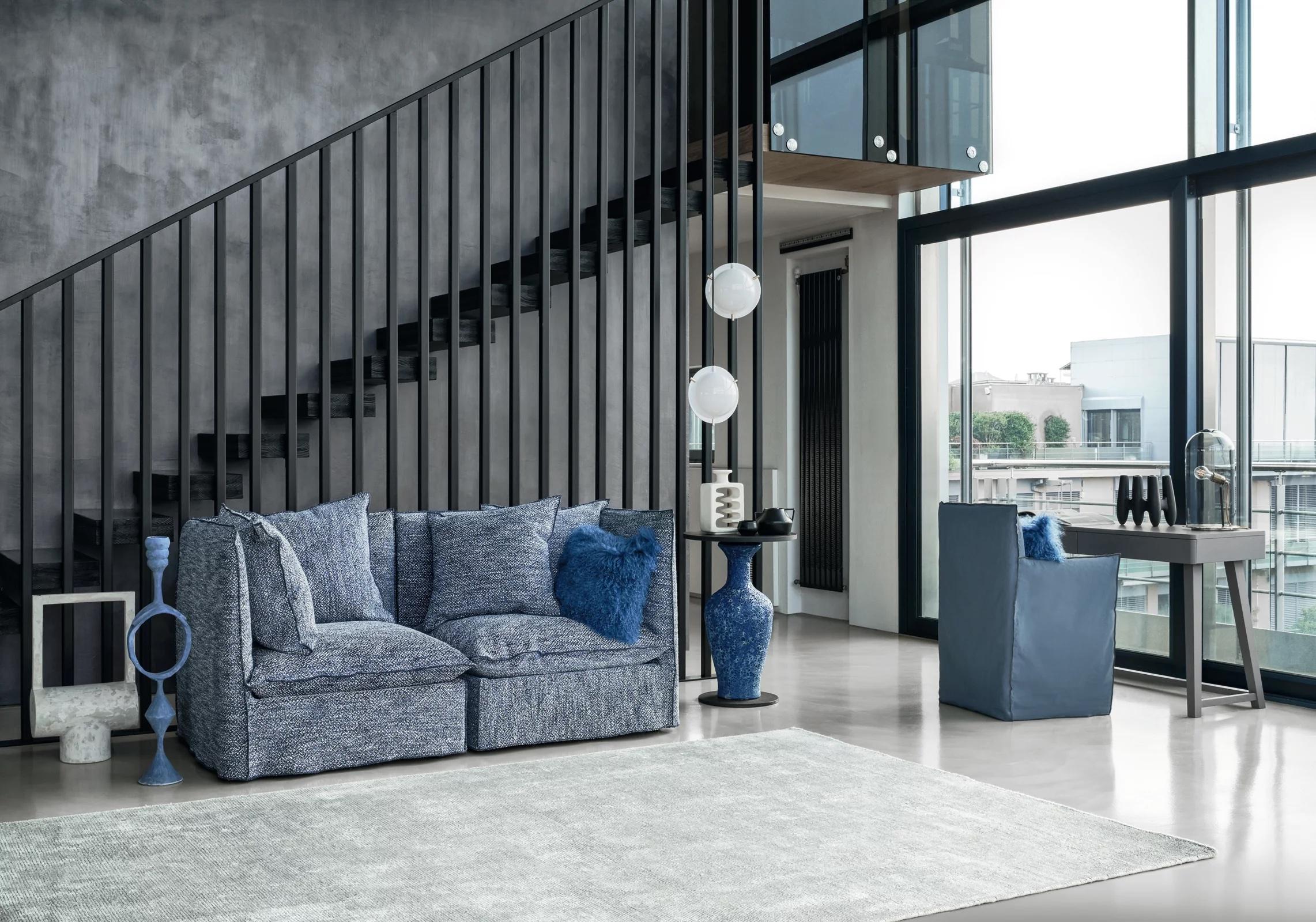 Modular armchair Gervasoni Ghost 06 design Paola Navone For Sale 1