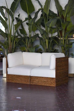 Modular bamboo sofa – Molto Editions