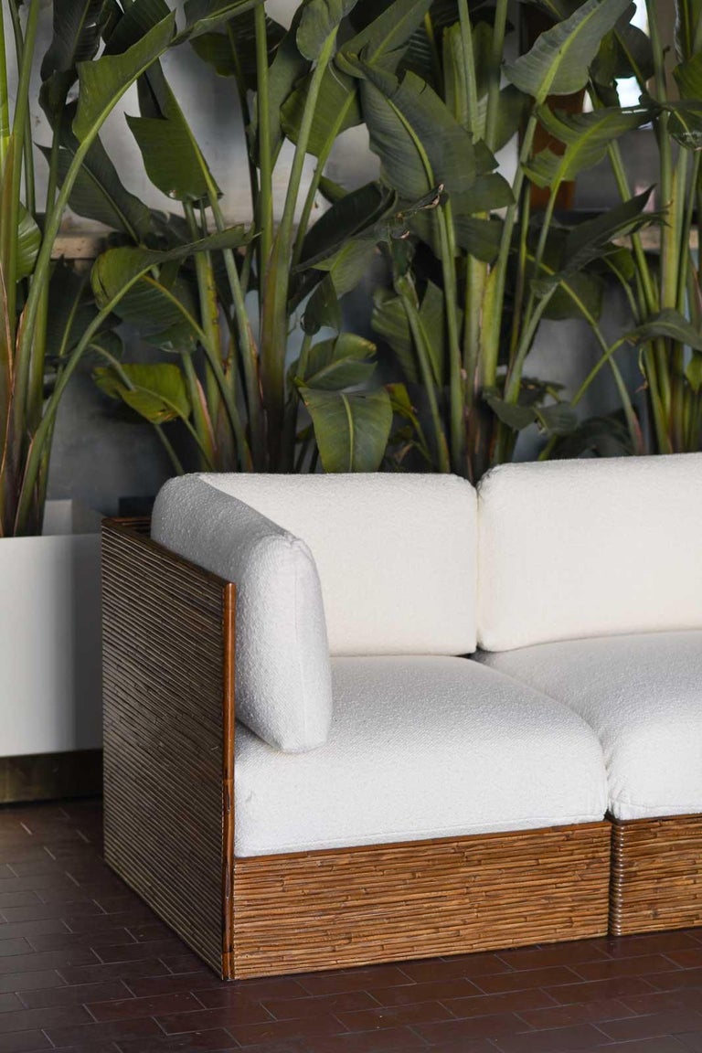 Modulares Sofa aus Bambus - Molto Editions im Angebot bei 1stDibs  Deutschland