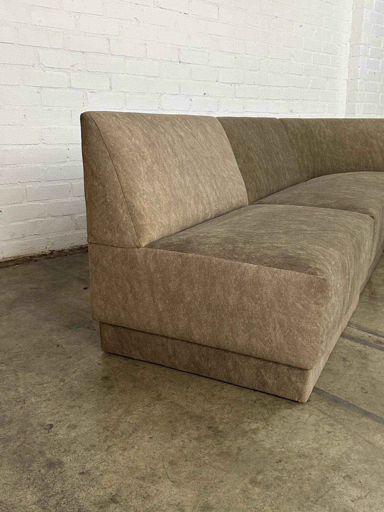 Modular Banquette sofa For Sale 1