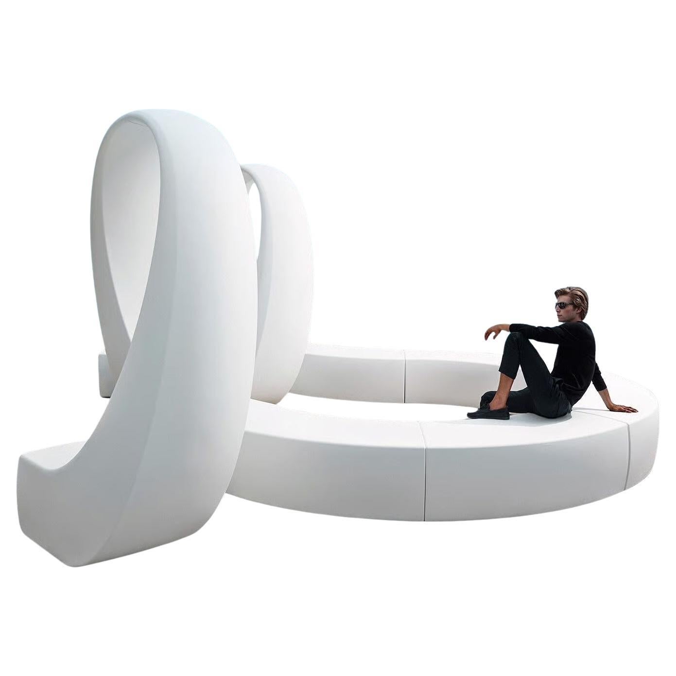 Modular bench Vondom And by Fabio Novembre - 9 Elements