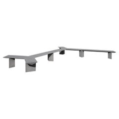 Modular Benches 'Liang' Made of Concrete, by Bentu Design