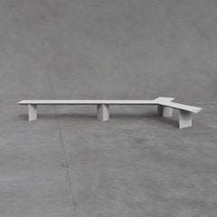 Modular Benches 'Liang' Made of Terrazzo, by Bentu Design