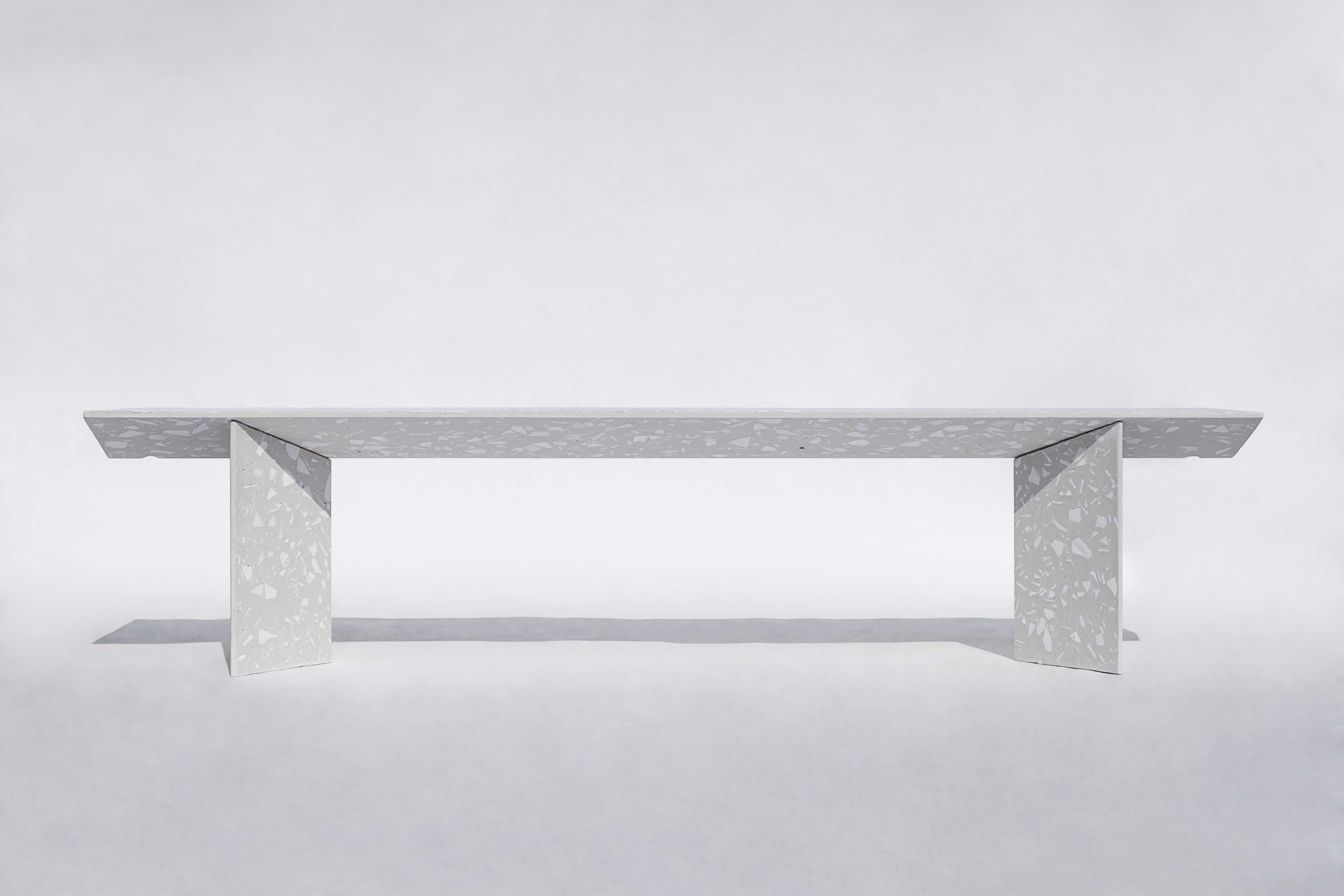 Chinese Modular Benches 'Liang' Made of Terrazzo, by Bentu Design For Sale