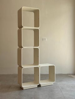Modular bookcase by Carlo De Carli for Fiarm, 1970s Italy