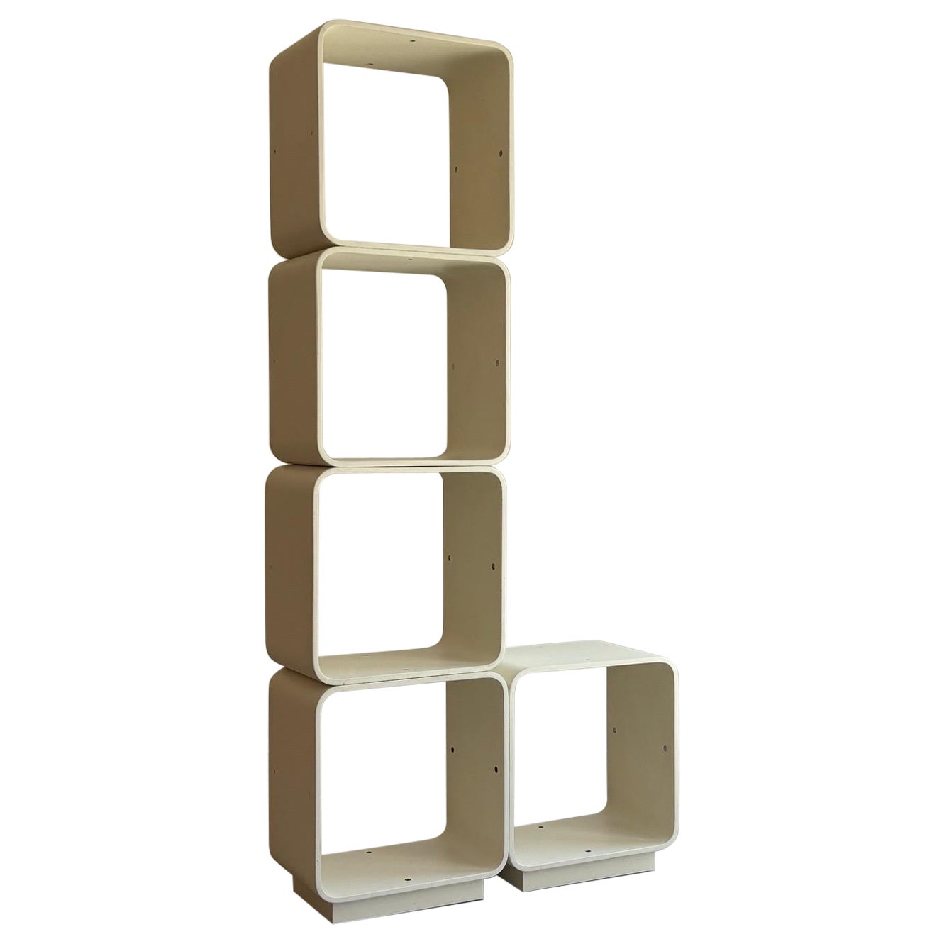 Modular bookcase by Carlo De Carli for Fiarm, 1970s Italy