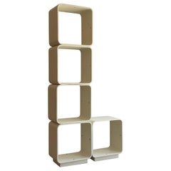 Modular bookcase by Carlo De Carli for Fiarm, 1970s Italy