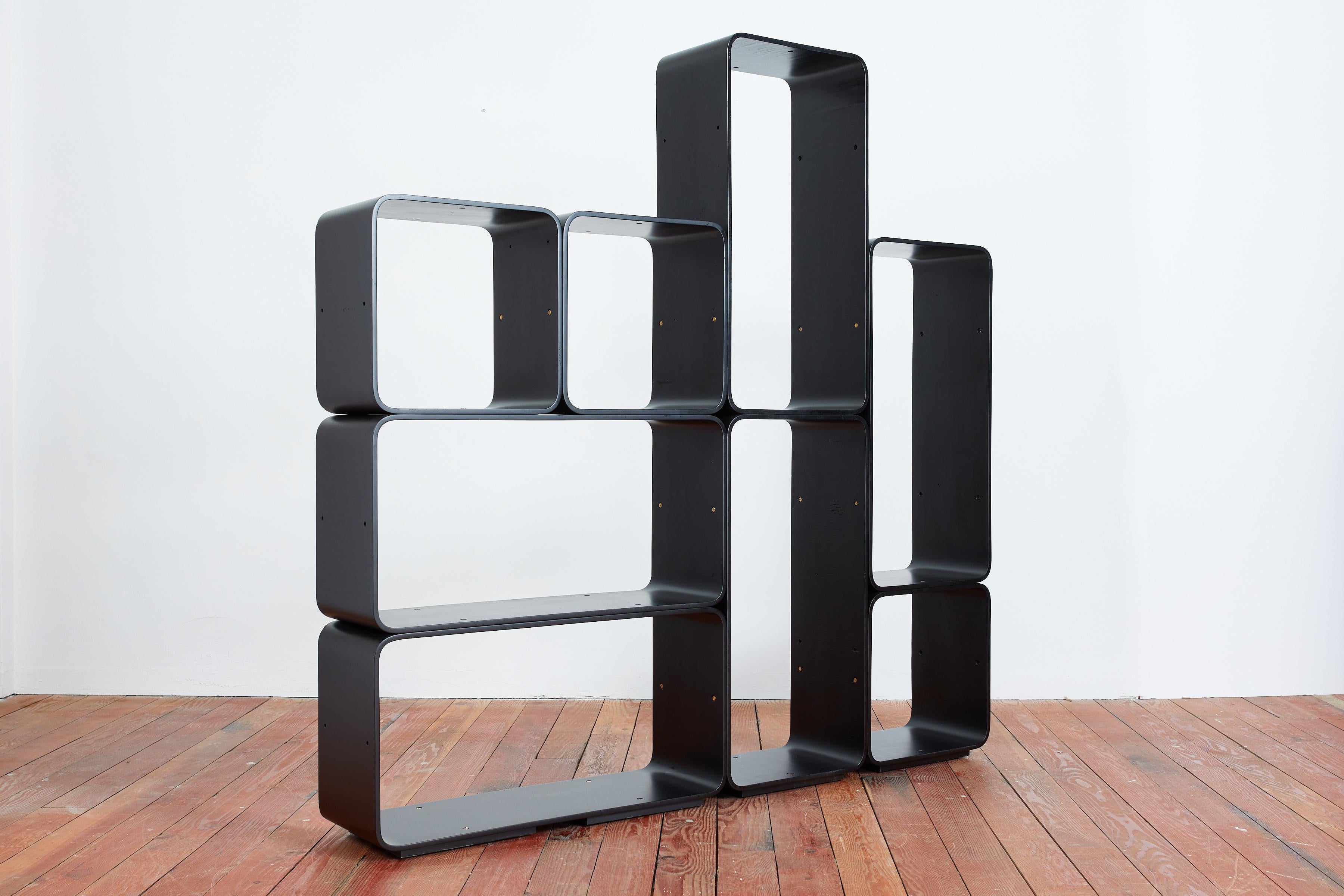 Modular Bookcase by Carlo de Carli for Fiarm In Good Condition For Sale In Beverly Hills, CA