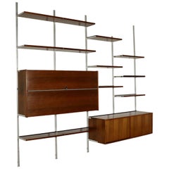 Modulares Bücherregal von Osvaldo Borsani für Tecno Vintage:: Italien:: 1960er Jahre