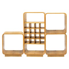 Modular Bookshelf by Carlo dé Carli for Fiarm, Italy, 1970s