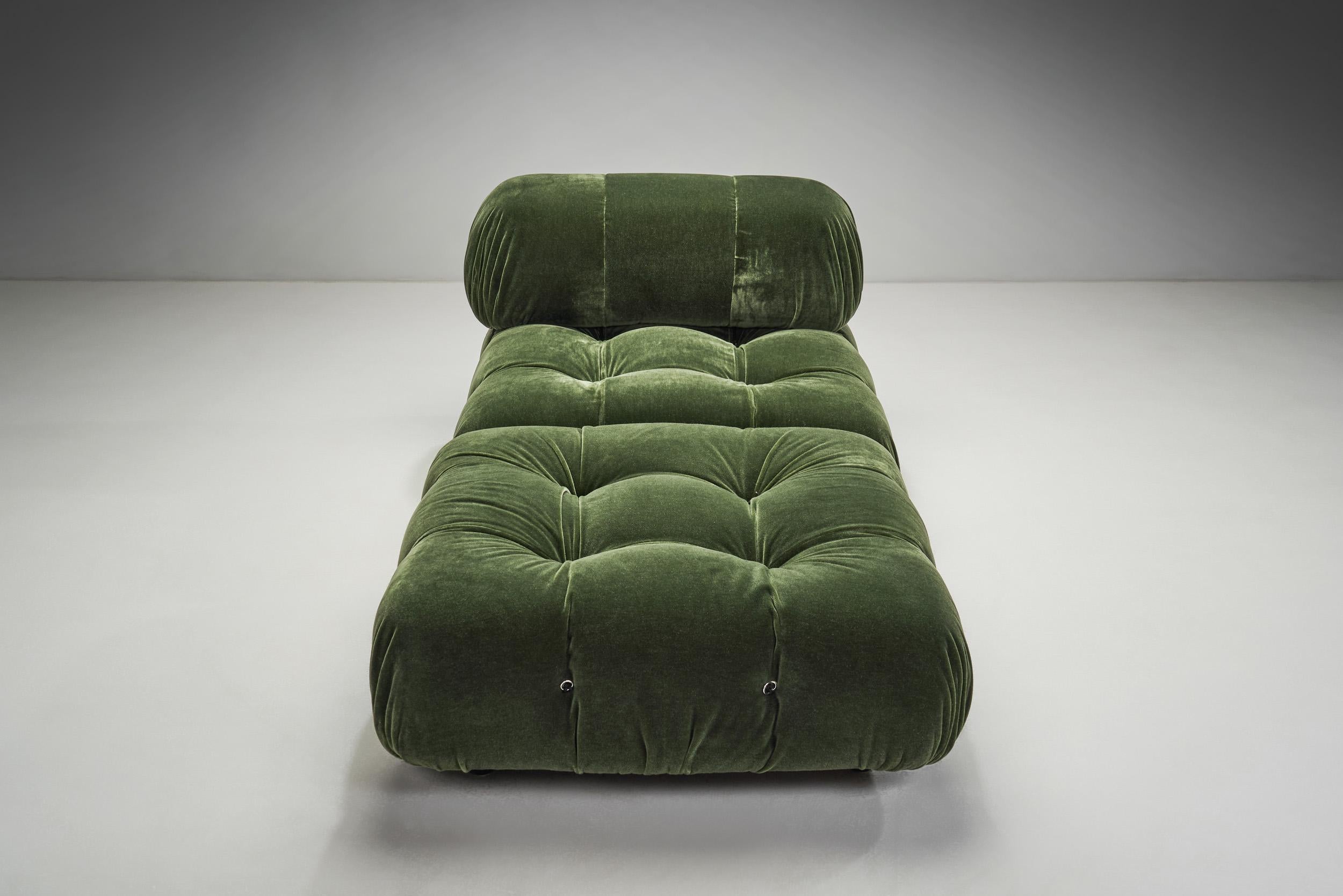 Fabric Modular “Camaleonda” Sofa in 4 Segments by Mario Bellini for B&B, Italy, 1971