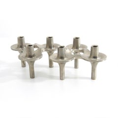 Modular Candle Holders by Ceasar Stoffi and Fritz Nagel for BMF, 1960s, Set of 2