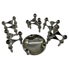 Modular candlestick by Fritz Nagel, 1960