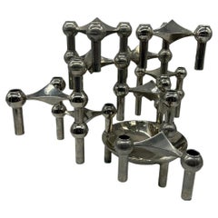 Modular candlestick by Fritz Nagel, 1960