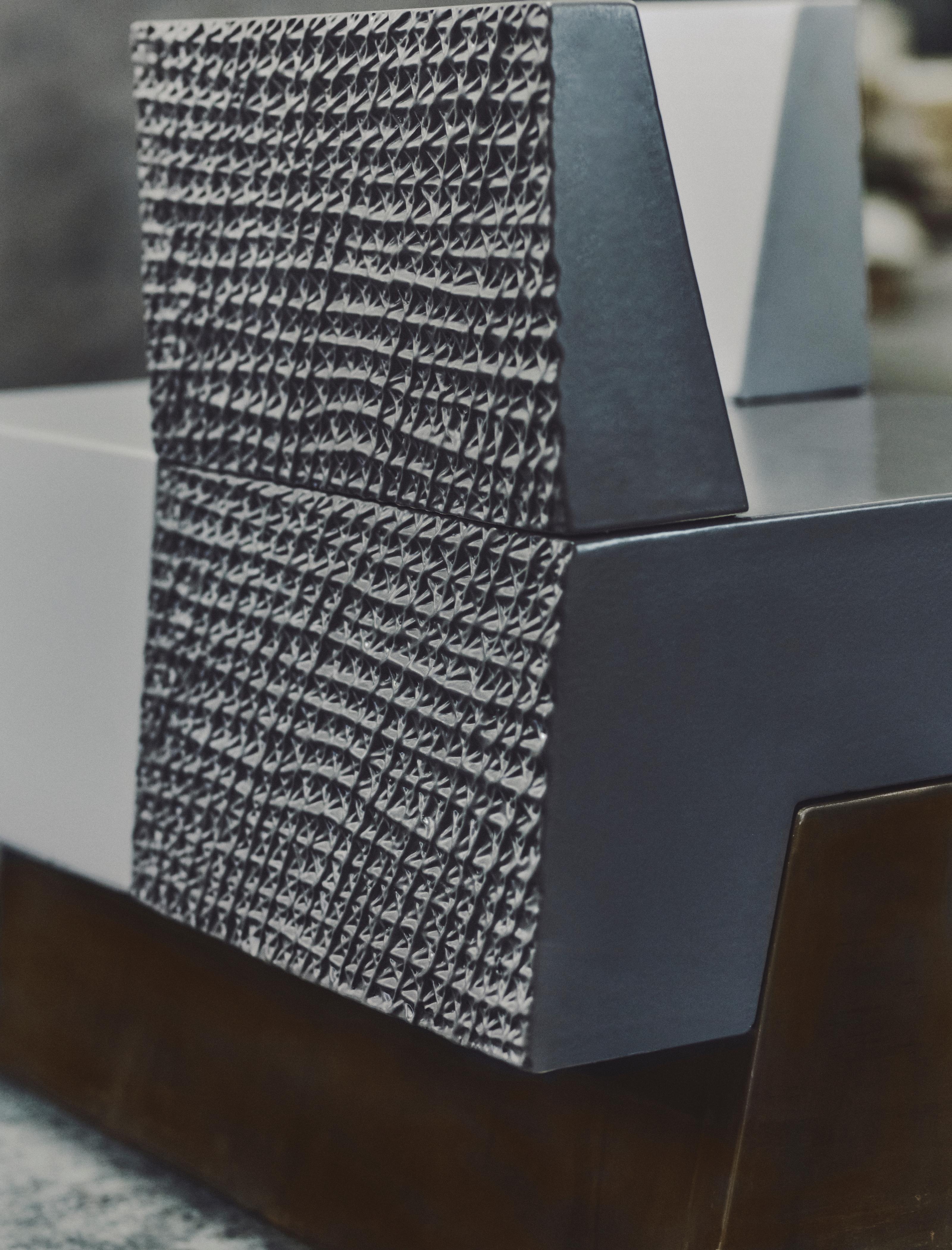 XXIe siècle et contemporain Banquette modulaire en céramique par Andrée & Michel Hirlet, France en vente