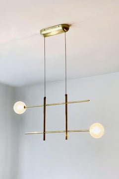 Modular Chandelier 2 Lamps by Contain