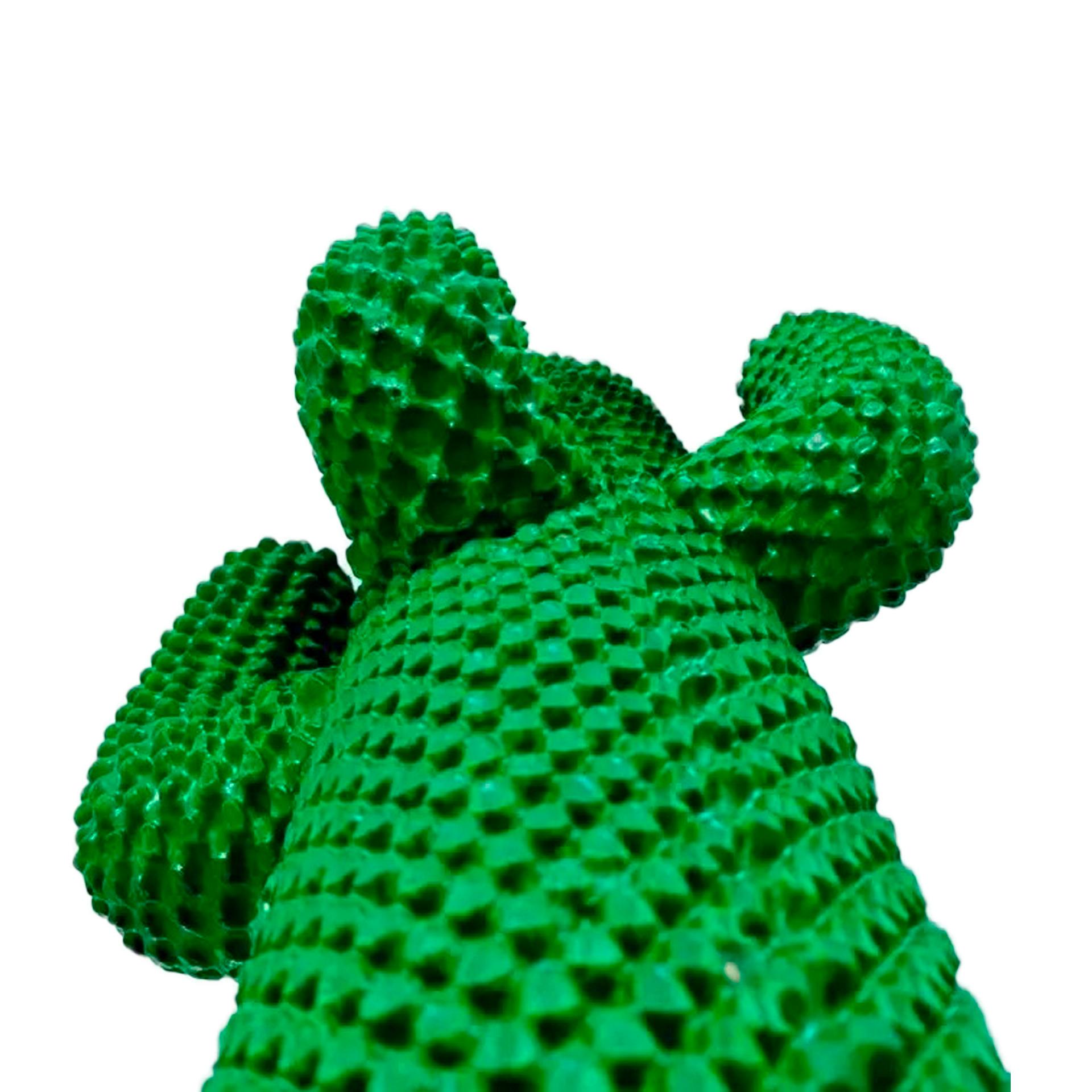 Italiano Appendiabiti a forma di cactus verde A cura di Gufram in vendita