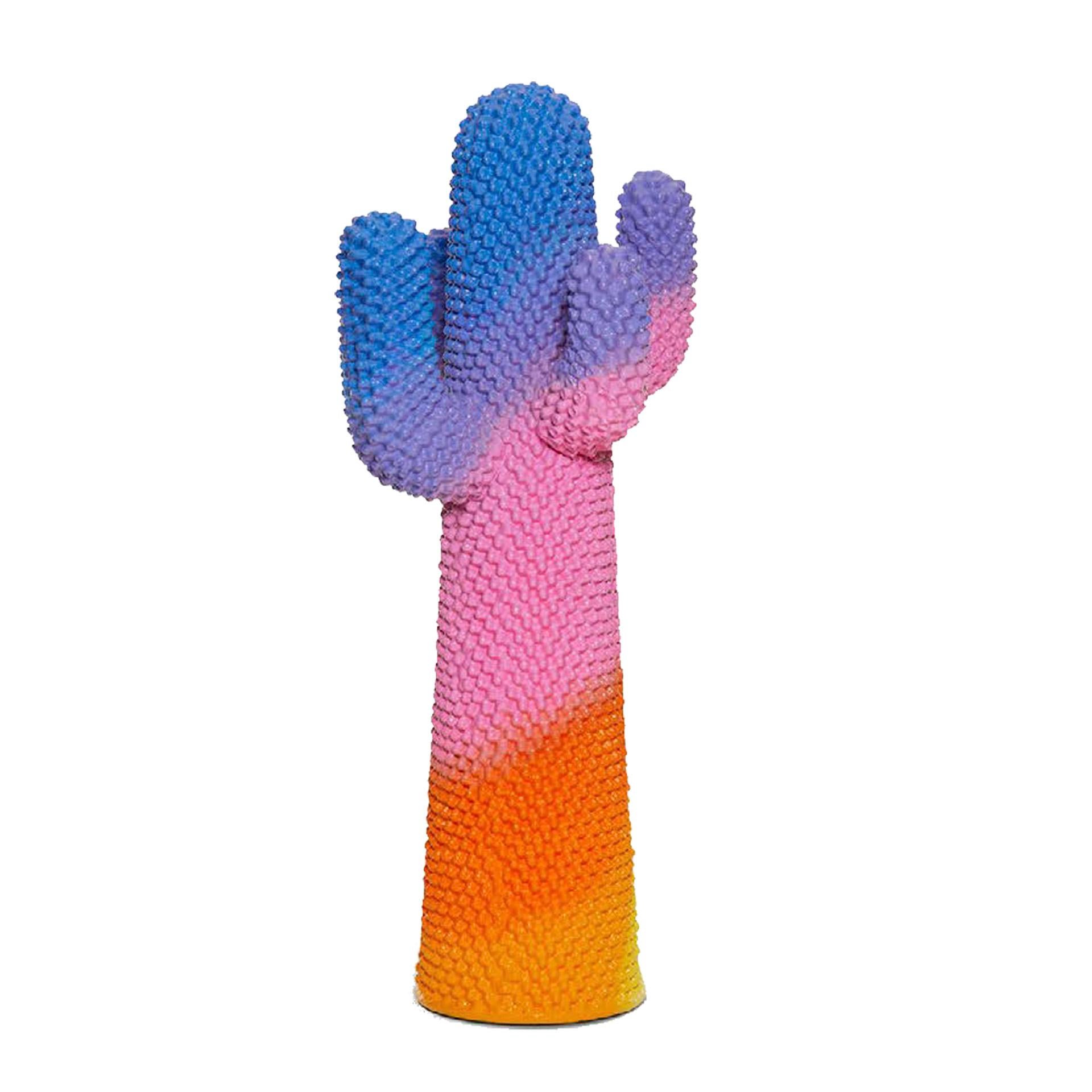 Gufram and Paul Smith renew their collaboration to present the SUNRISE CACTUS®, a bold new interpretation of the iconic piece originally designed by Guido Drocco and Franco Mello in 1972. Soft polyurethane easel hand-finished with Guflac®. 

Paul