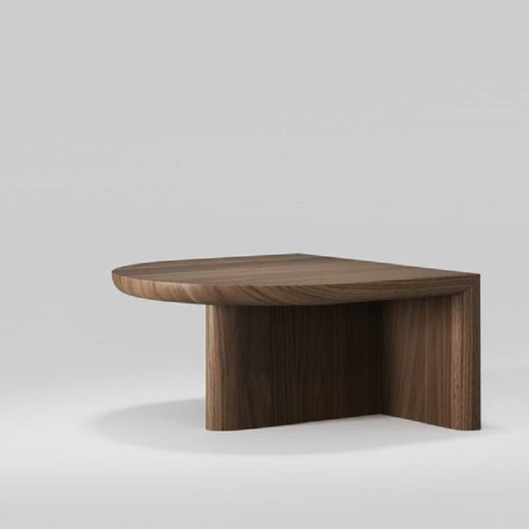 Mesa de centro modular de madera maciza de nogal Portugués en venta