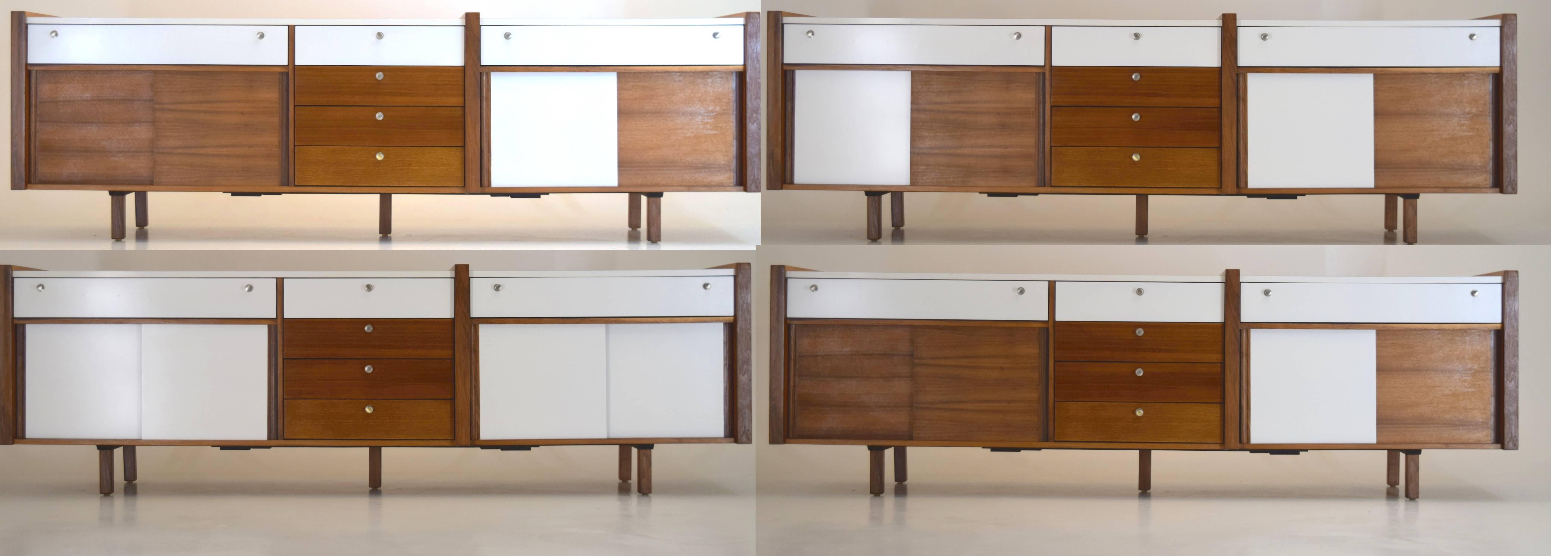 Modular Configurable Sideboard and Hutch by Martin Borenstein for Brown Saltman 3