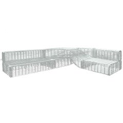 Modular Contemporary Outdoor Wicker Sofa Lounger with Integrated Daybed
