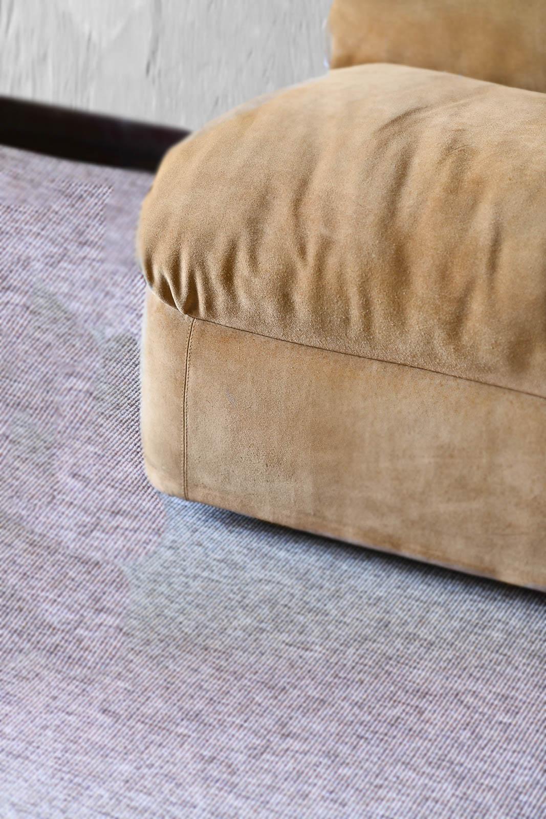 Modulares Ecksofa Deca-Serie Design Tito Agnoli im Angebot 1
