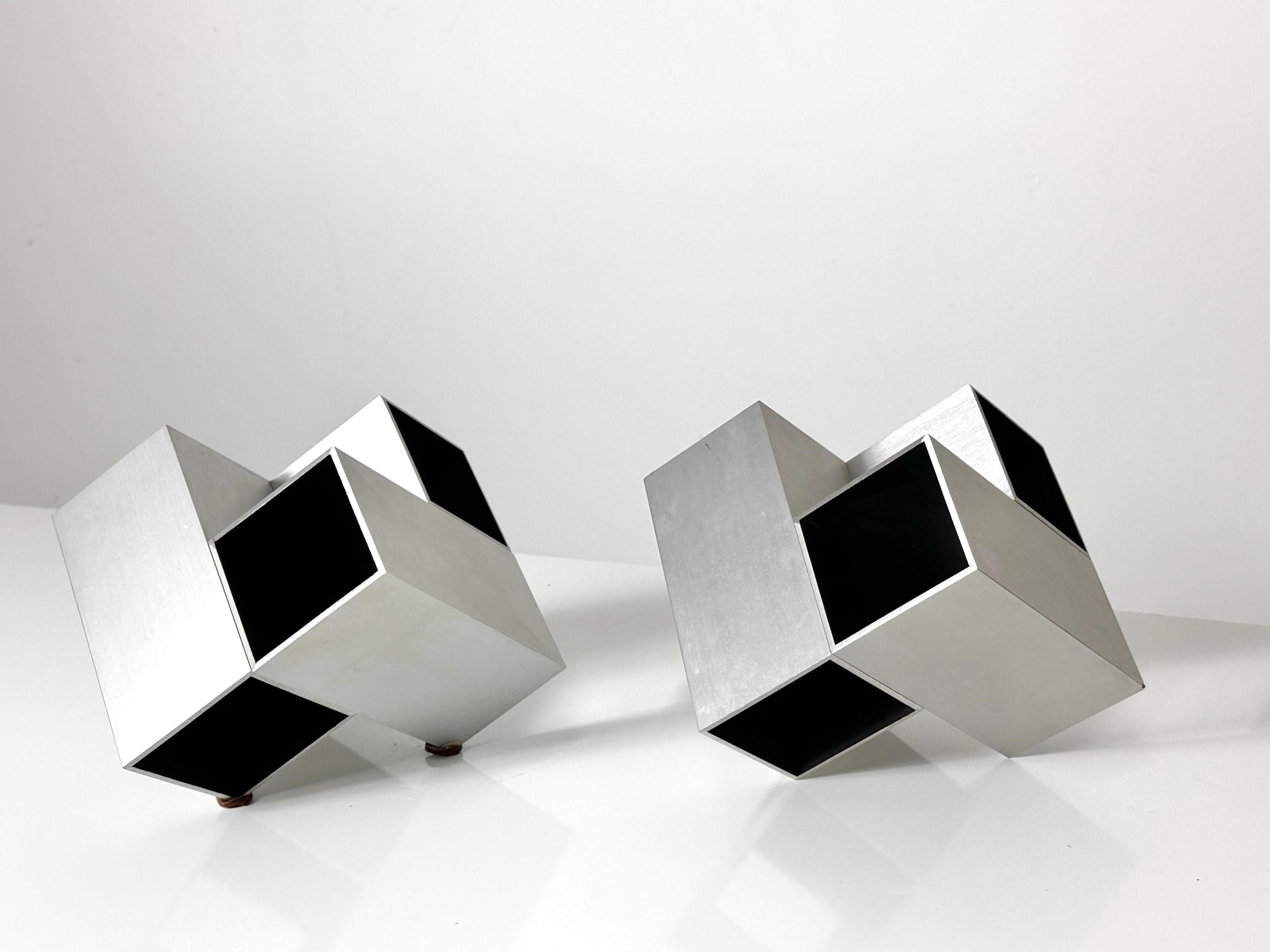 Modular Cube Sculpture by Kosso Eloul Israeli Artist 1920-1995 Toronto Canada  For Sale 1