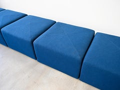 Modular Cube Seating "Sistema 61" by Giancarlo Piretti for Anonima Castelli