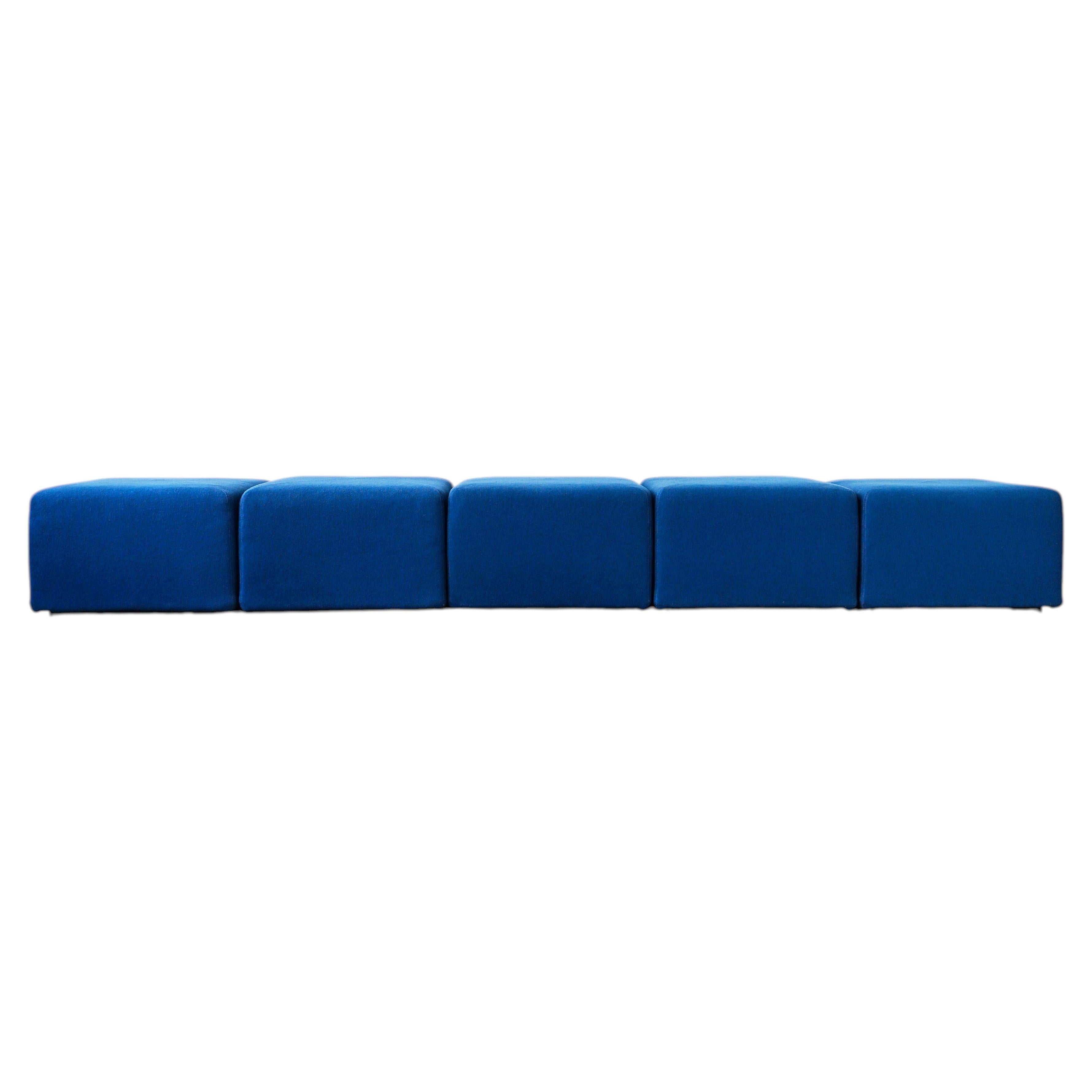 Modular Cube Seating "Sistema 61" by Giancarlo Piretti for Anonima Castelli