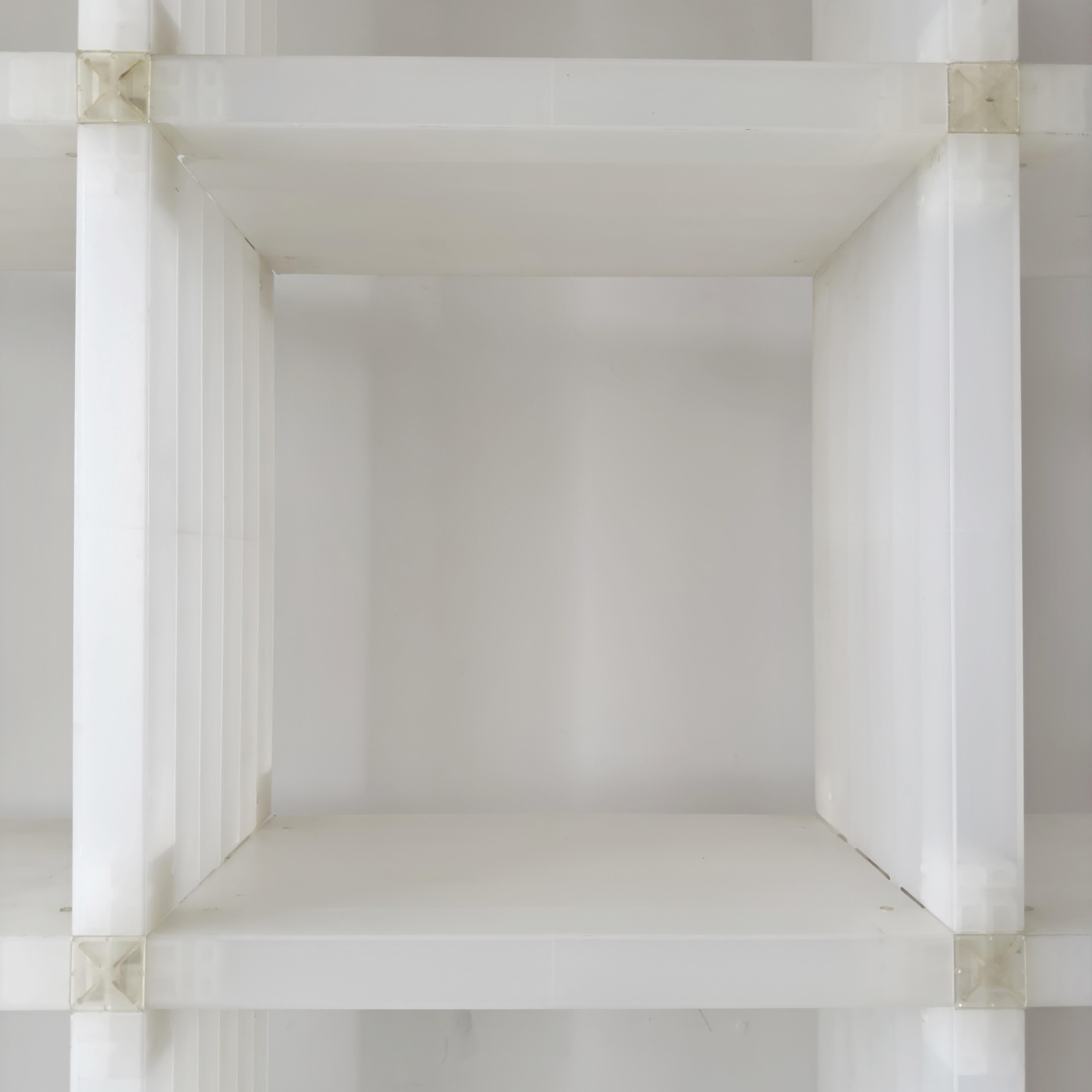 Post-Modern Modular “Cubitec” Shelving System by Doron Lachisch for Design Within Reach For Sale