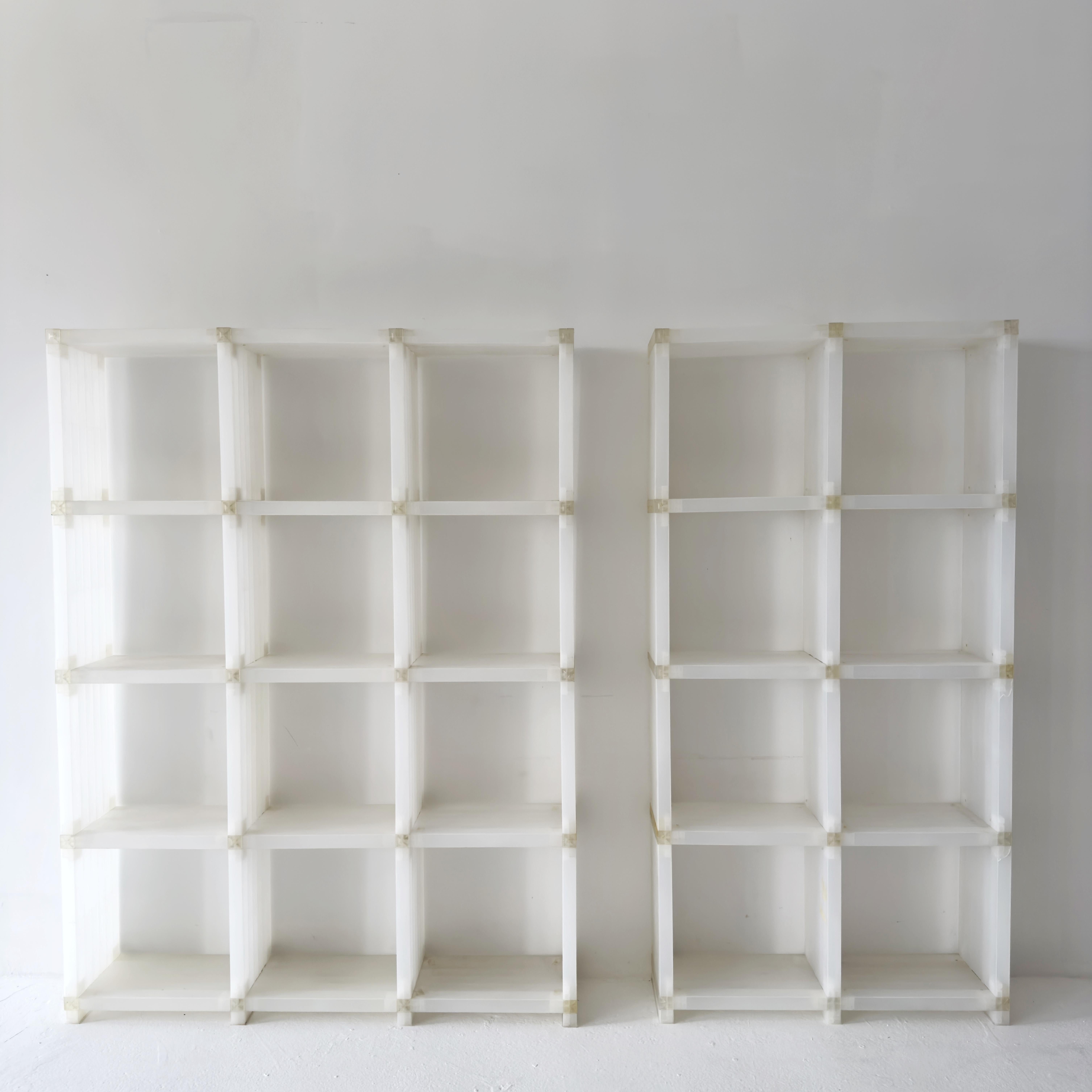 Modular “Cubitec” Shelving System by Doron Lachisch for Design Within Reach In Good Condition For Sale In Los Angeles, CA