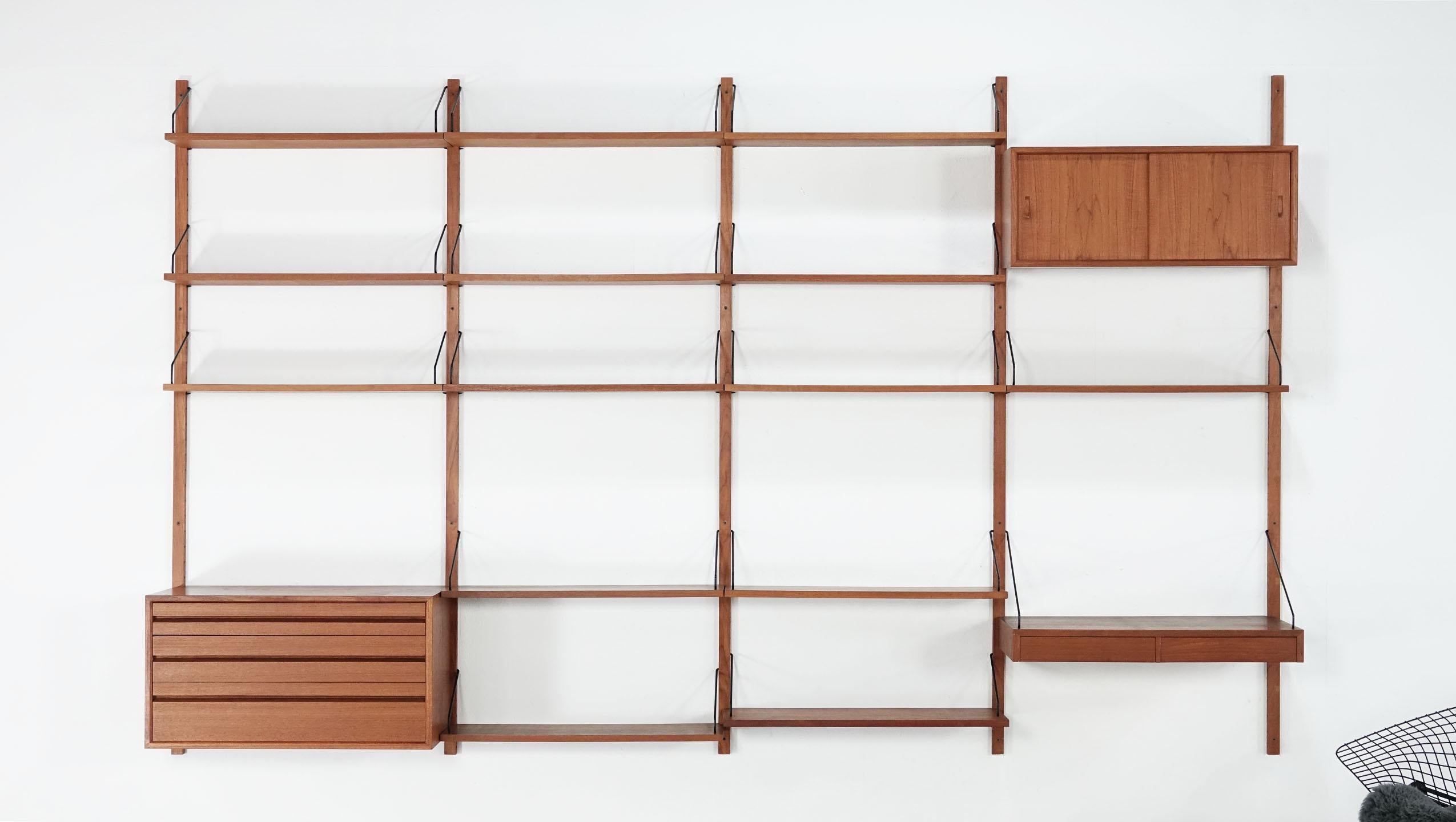 royal system shelving brackets