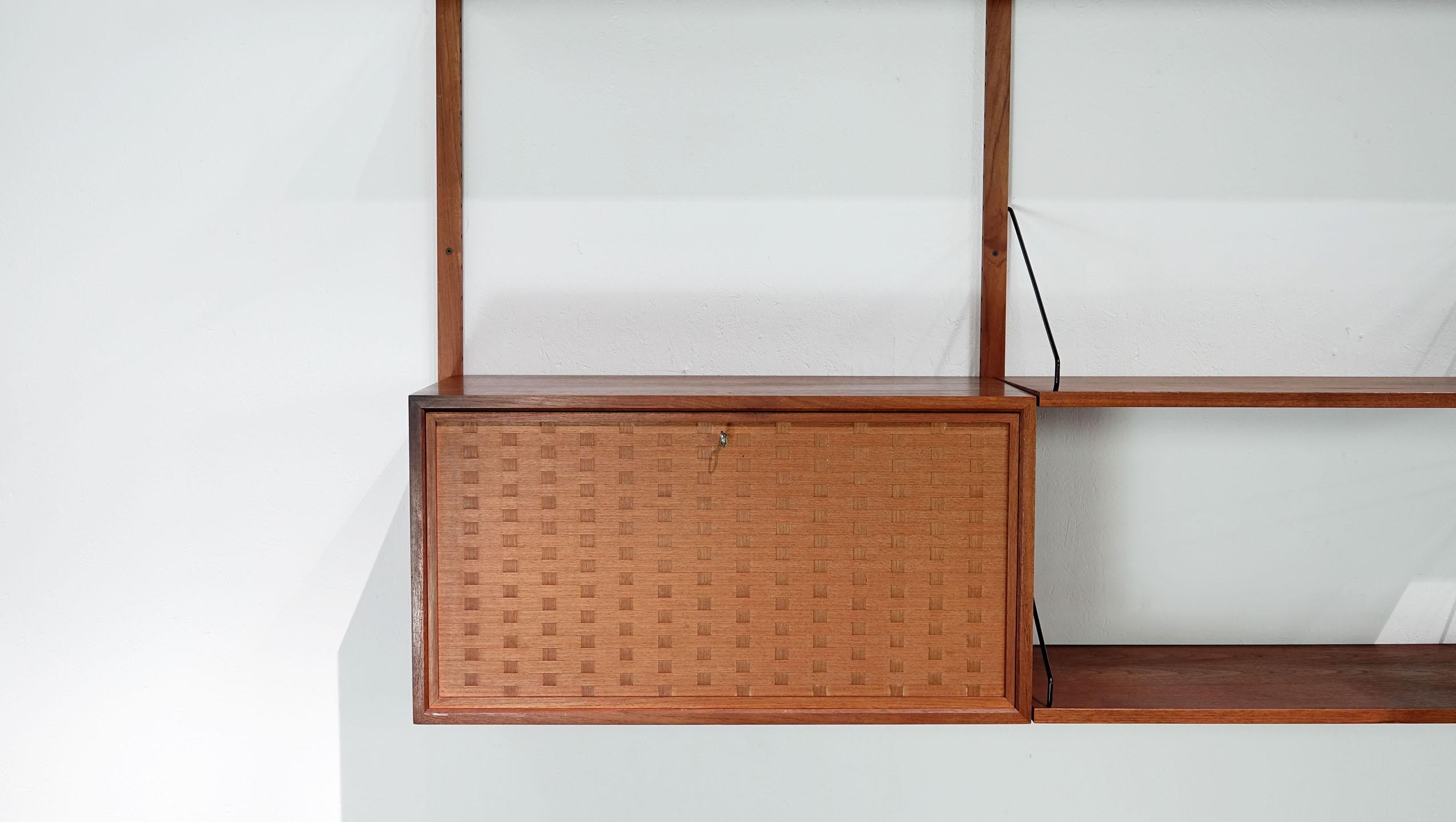 Modular Danish Teak Shelving System by Poul Cadovius for Cado Royal 3