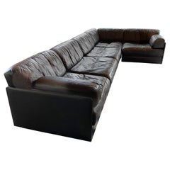Modular De Sede Sectional Sofa DS-76, 1970s