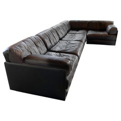 Modular De Sede Sectional Sofa DS-76, 1970s