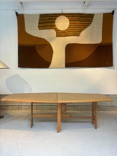 Table de salle à manger modulaire de Guillerme et Chambron, style italien, 1970