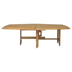 Table de salle à manger modulaire de Guillerme et Chambron, style italien, 1970