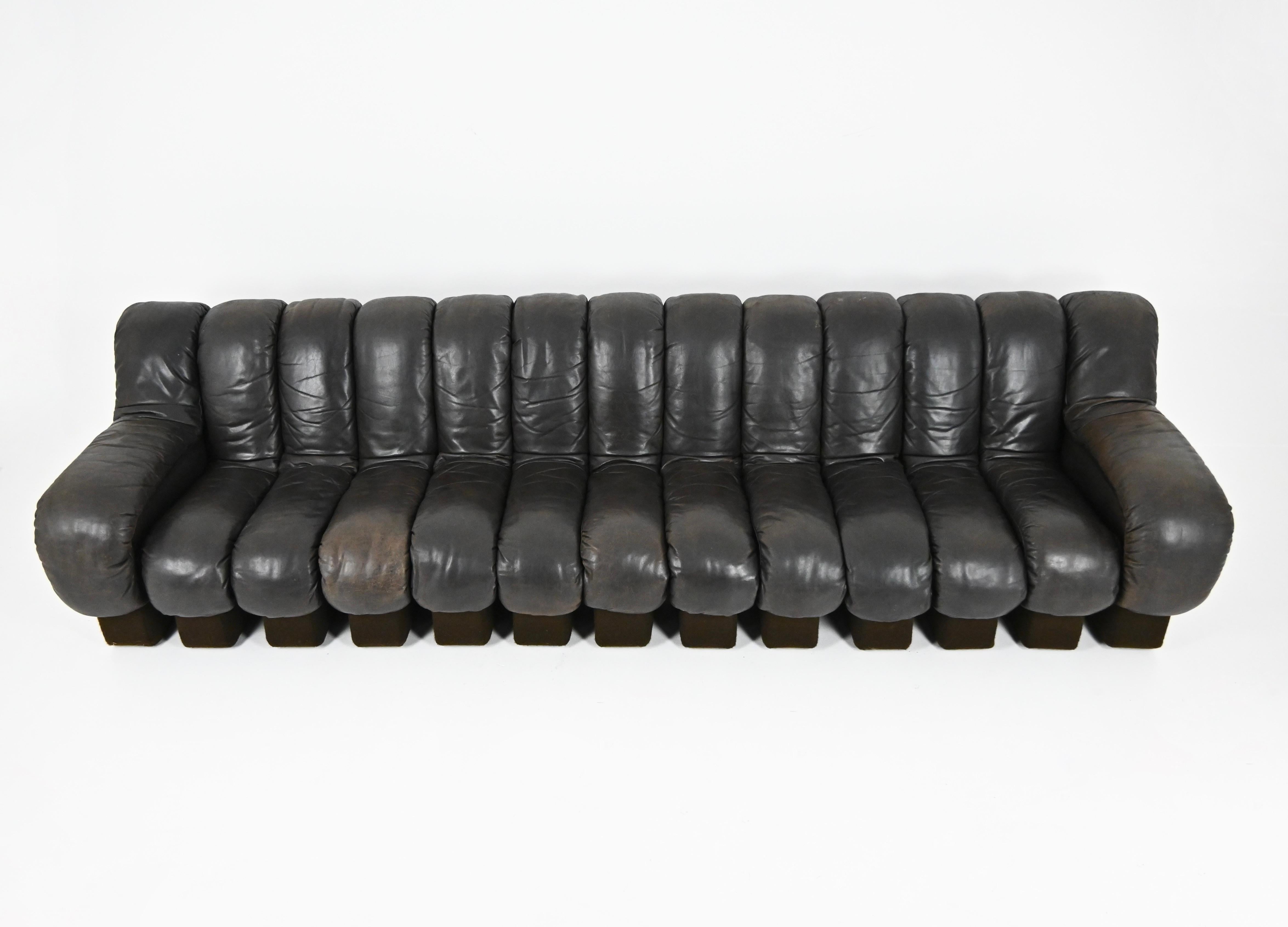 Sofá modular DS-600 de Berger, Peduzzi, Vogt & Ulrich para De Sede, década de 1970 Suizo en venta