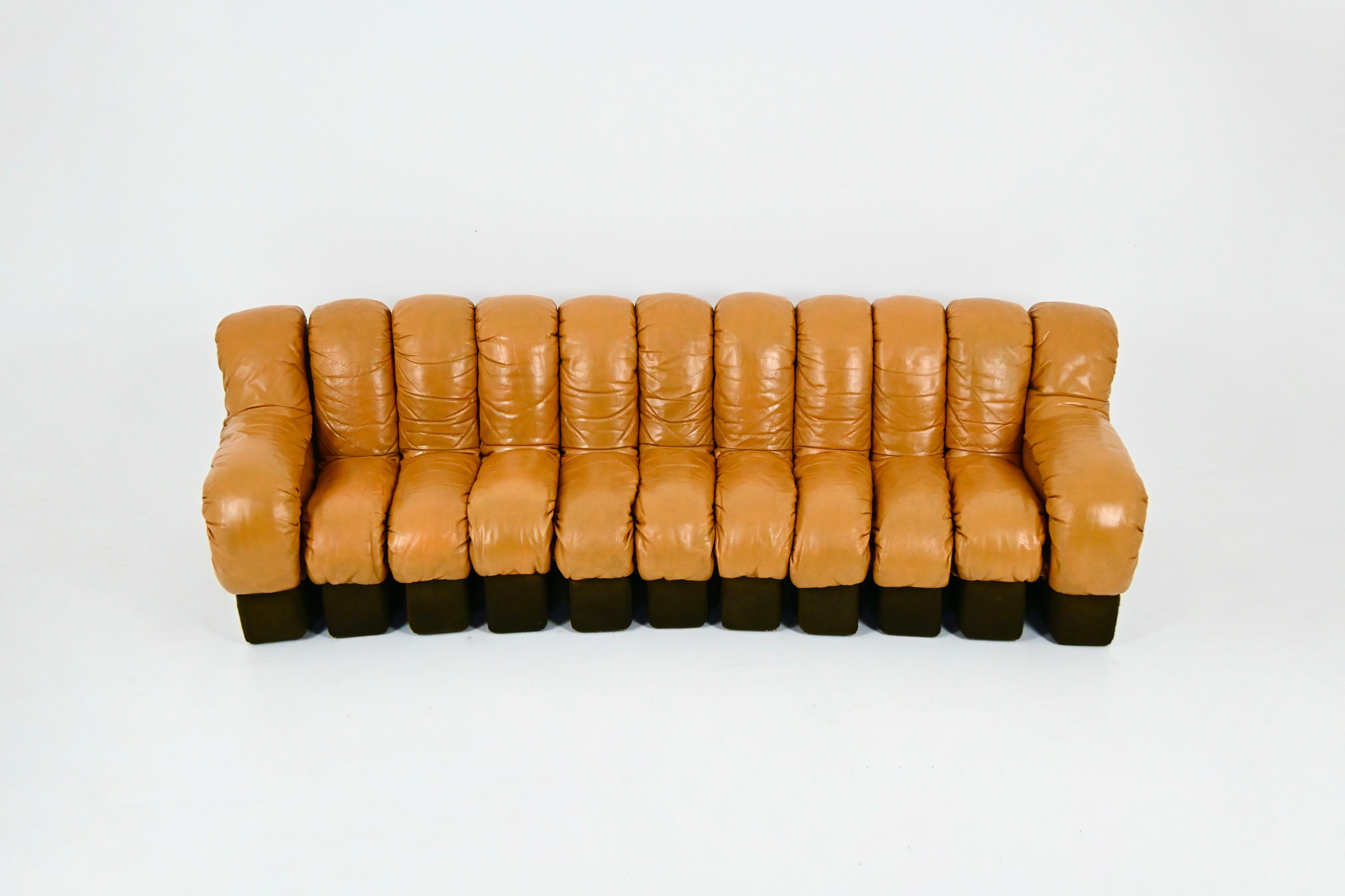Modular DS-600 Sofa by Berger, Peduzzi, Vogt & Ulrich for De Sede, 1970s For Sale 1