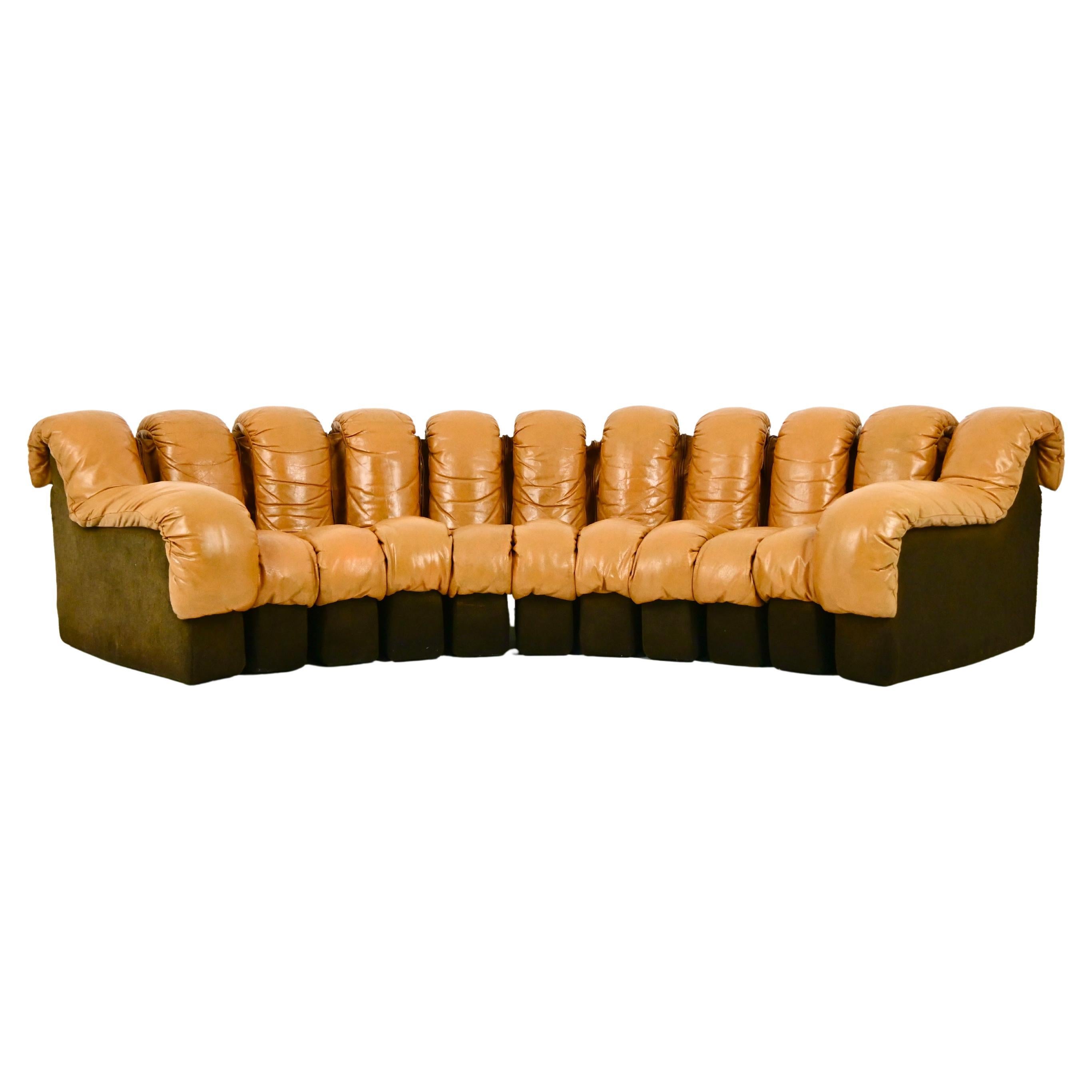 Modular DS-600 Sofa by Berger, Peduzzi, Vogt & Ulrich for De Sede, 1970s For Sale