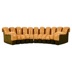 Vintage Modular DS-600 Sofa by Berger, Peduzzi, Vogt & Ulrich for De Sede, 1970s