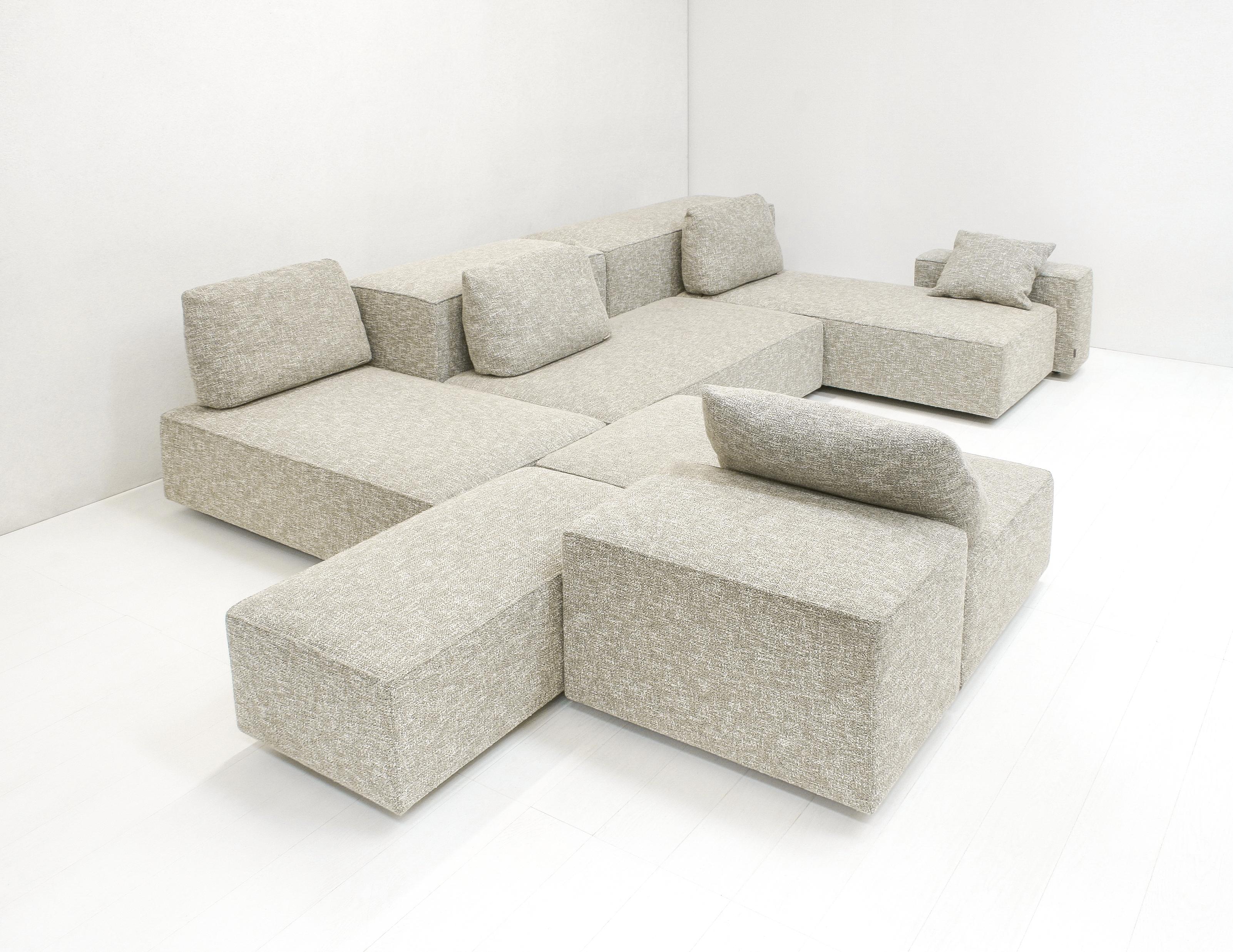 Minimaliste Élément modulaire DOMINO.18 Landscape Sofa de Dick Spierenburg pour Montis en vente
