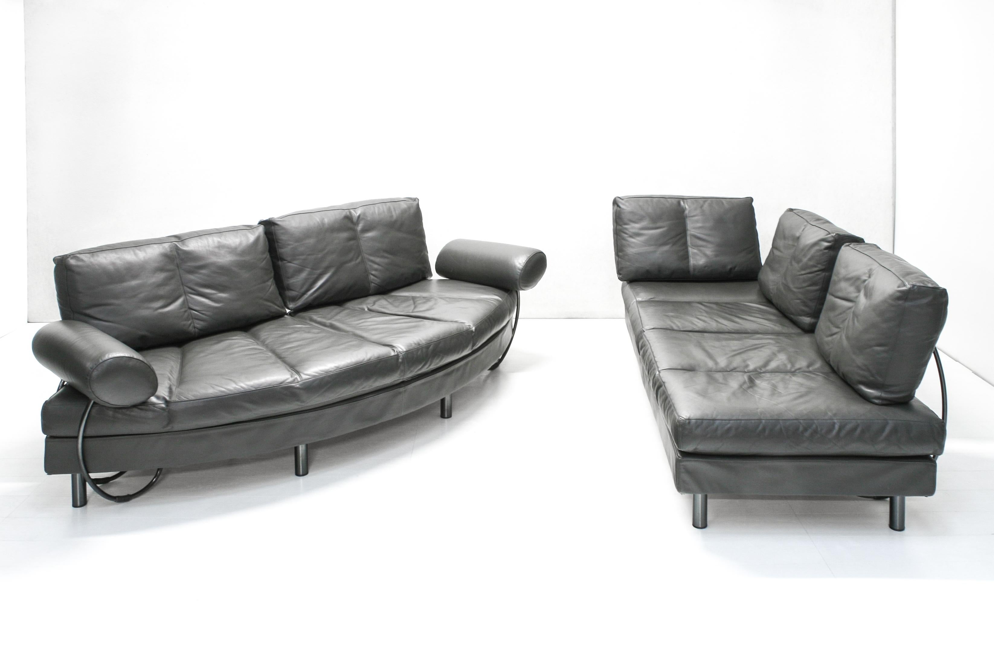 Postmoderne Sofa modulaire Europa de G. Gualtierotti et Alessandro Mazzoni pour Zanotta, 1988
