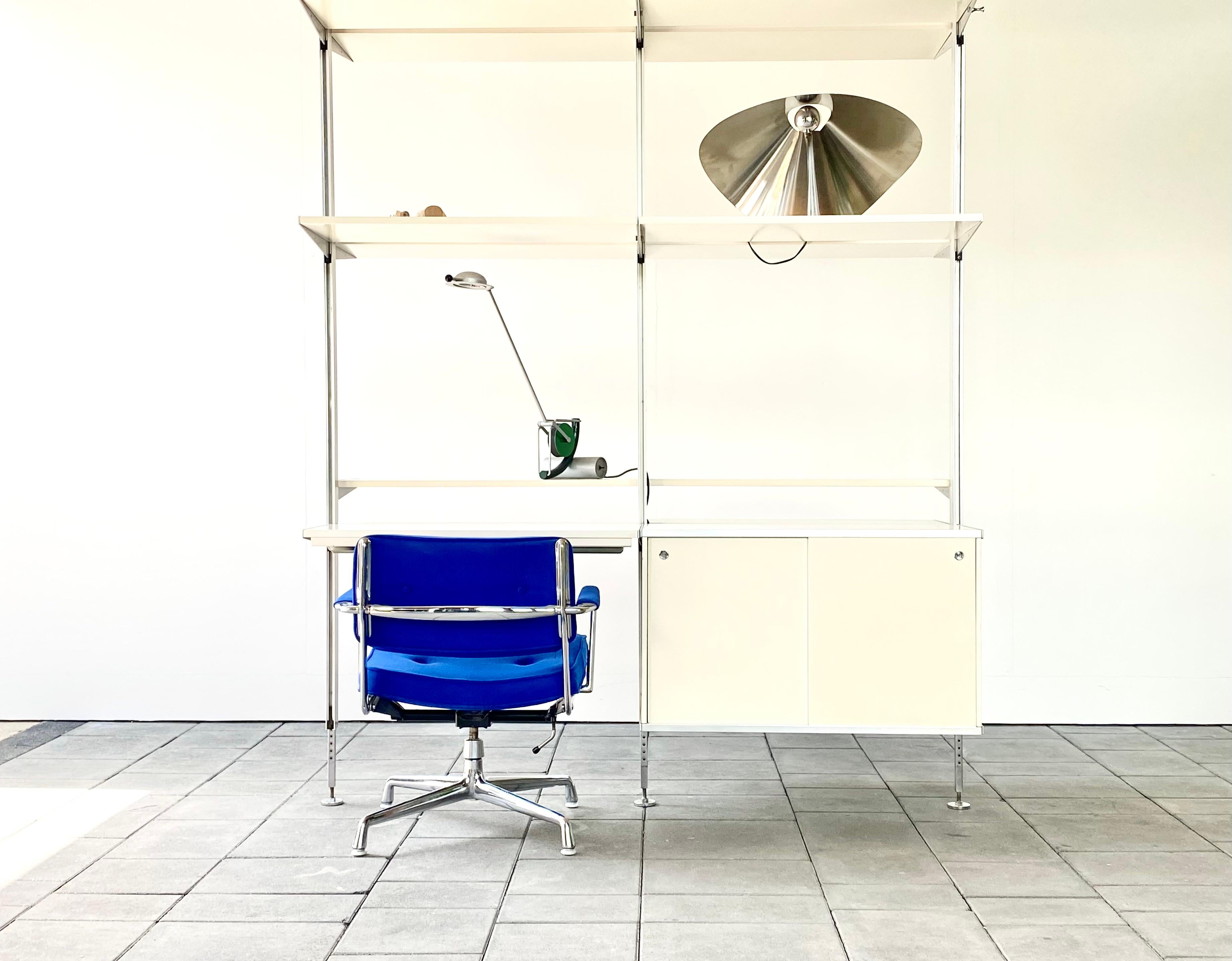  modular floor to ceiling CSS shelf unit Design George Nelson for Herman Miller  For Sale 6